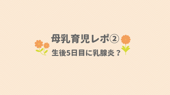 【母乳育児レポ②】生後5日目に乳腺炎に？？助産院の母乳外来が良かったという話