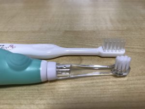 電動歯ブラシ　ヘッドがコンパクト